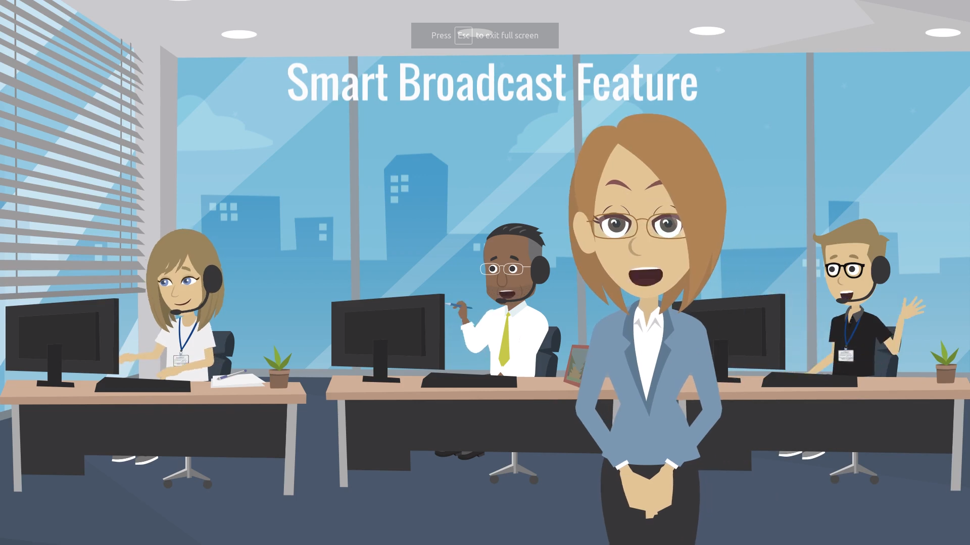 Smart broadcasts